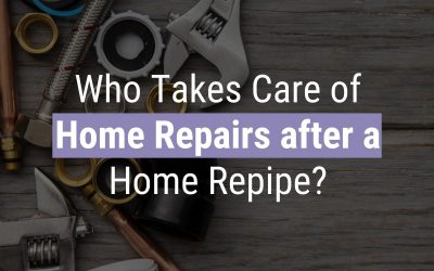 Who Takes Care of Home Repairs after a Home Repipe?